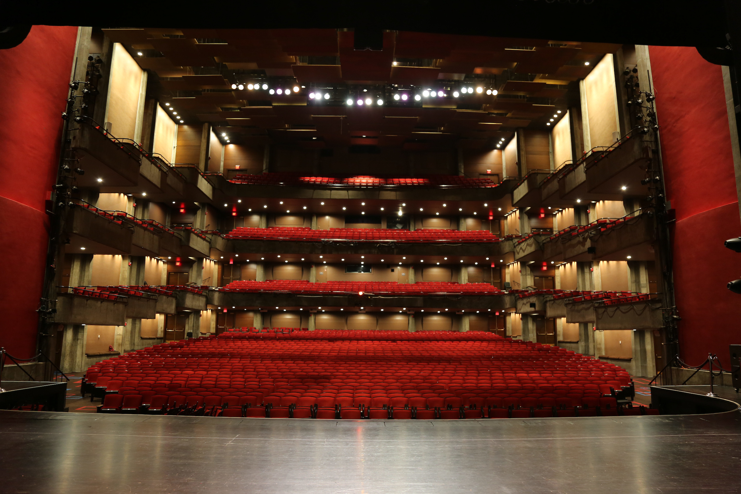 Inside of Clowes Memorial Hall