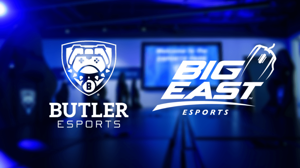 Butler Esports and BIG EAST Esports logos