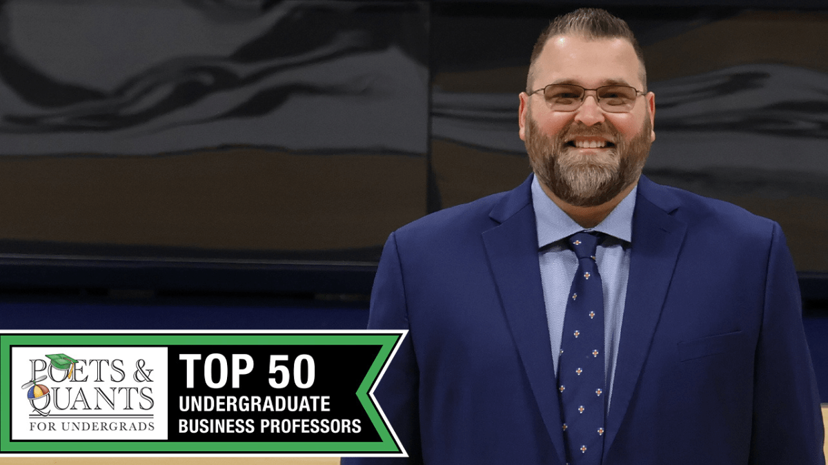 Dr. Matthew Lanham Named One of Poets&Quants’ 50 Best Undergraduate Professors