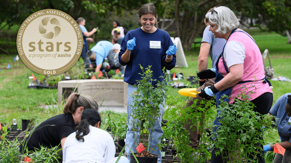 Butler University Earns Gold for Sustainability Excellence 