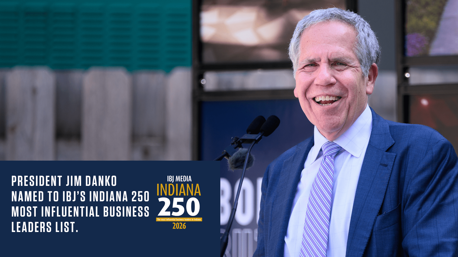 President Danko Named to Indiana 250 for Fifth Consecutive Year