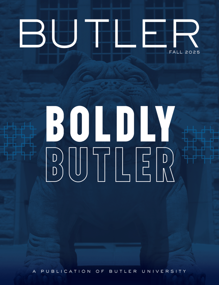Cover of Fall 2025 Butler Magazine