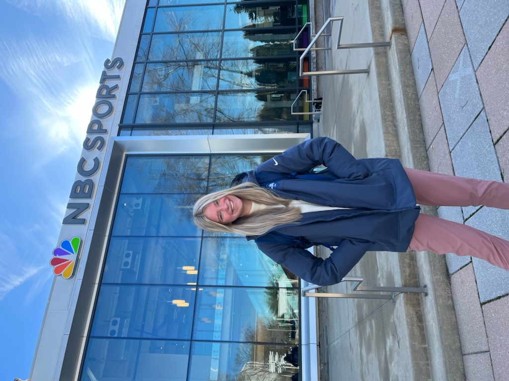 Emma Brondsteader at NBC sports