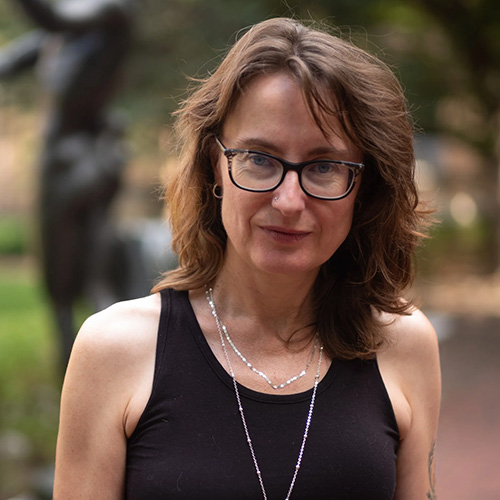 Portrait of Emily Wilson.