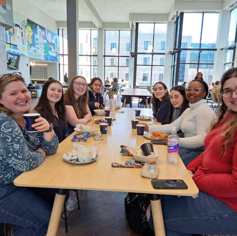 Women of CSSE luncheon at the ResCo dorm dining hall