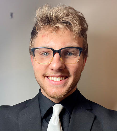 Portrait of Jordan Wendel.