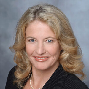 Portrait of Katherine Freese.