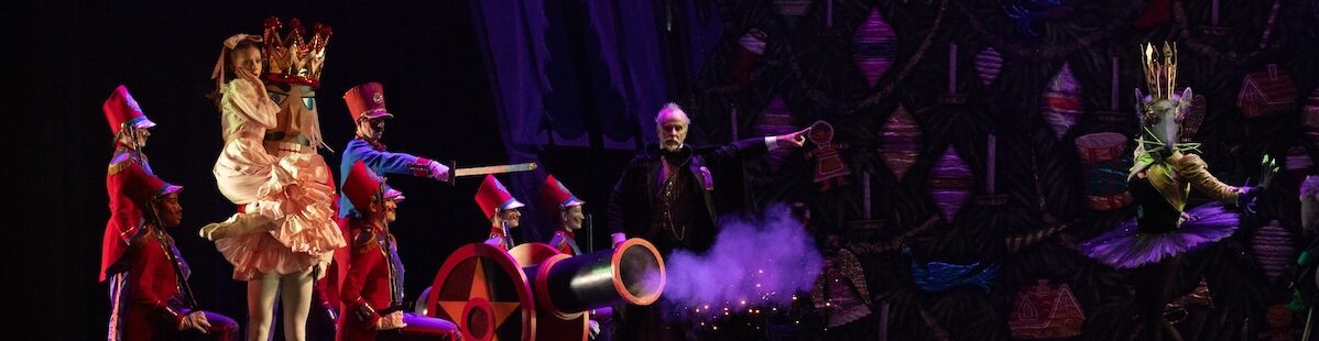 Picture of the Butler Dance team in the Nutcracker production