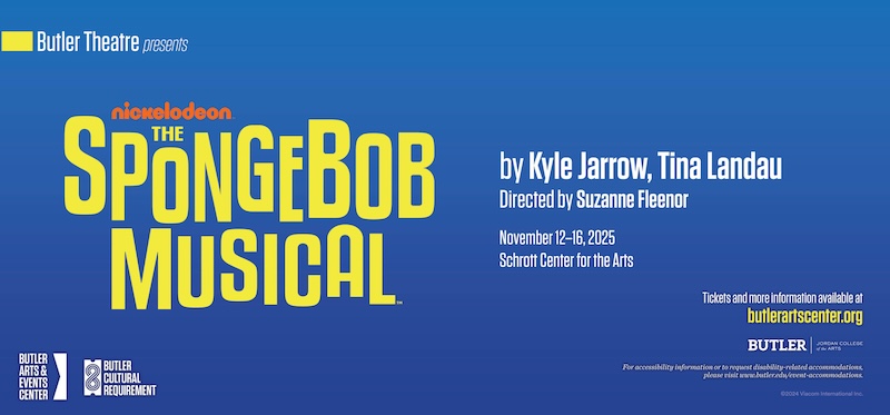 The Spongebob Musical theatre production poster