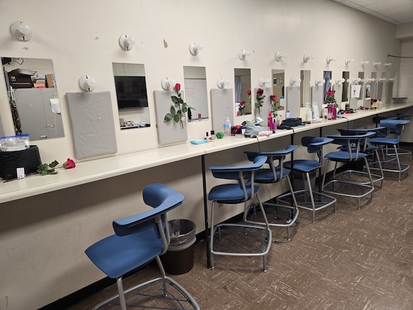 Picture of the Lilly Hall Make Up Room