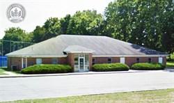 Butler University Athletic Annex and parking lot.