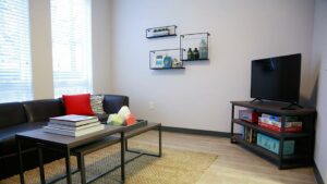 Living room in Fairview
