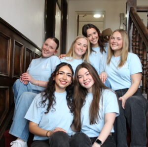 six members inside the house