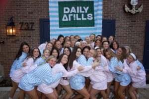 Group of sisters during philanthropy event