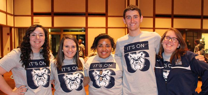 Group of Butler students