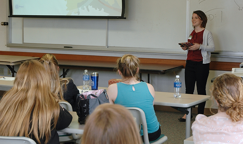 photo from undergraduate research conference