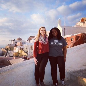 Li Yonna McCallum studying abroad in the Mediterranean