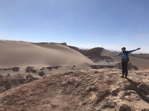 Katie Brownlee in Chile