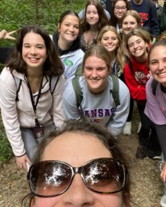 Prof. Hudelson with Class