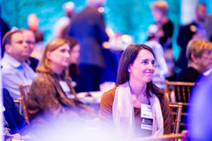 An alumnus at the annual Carillon Celebration