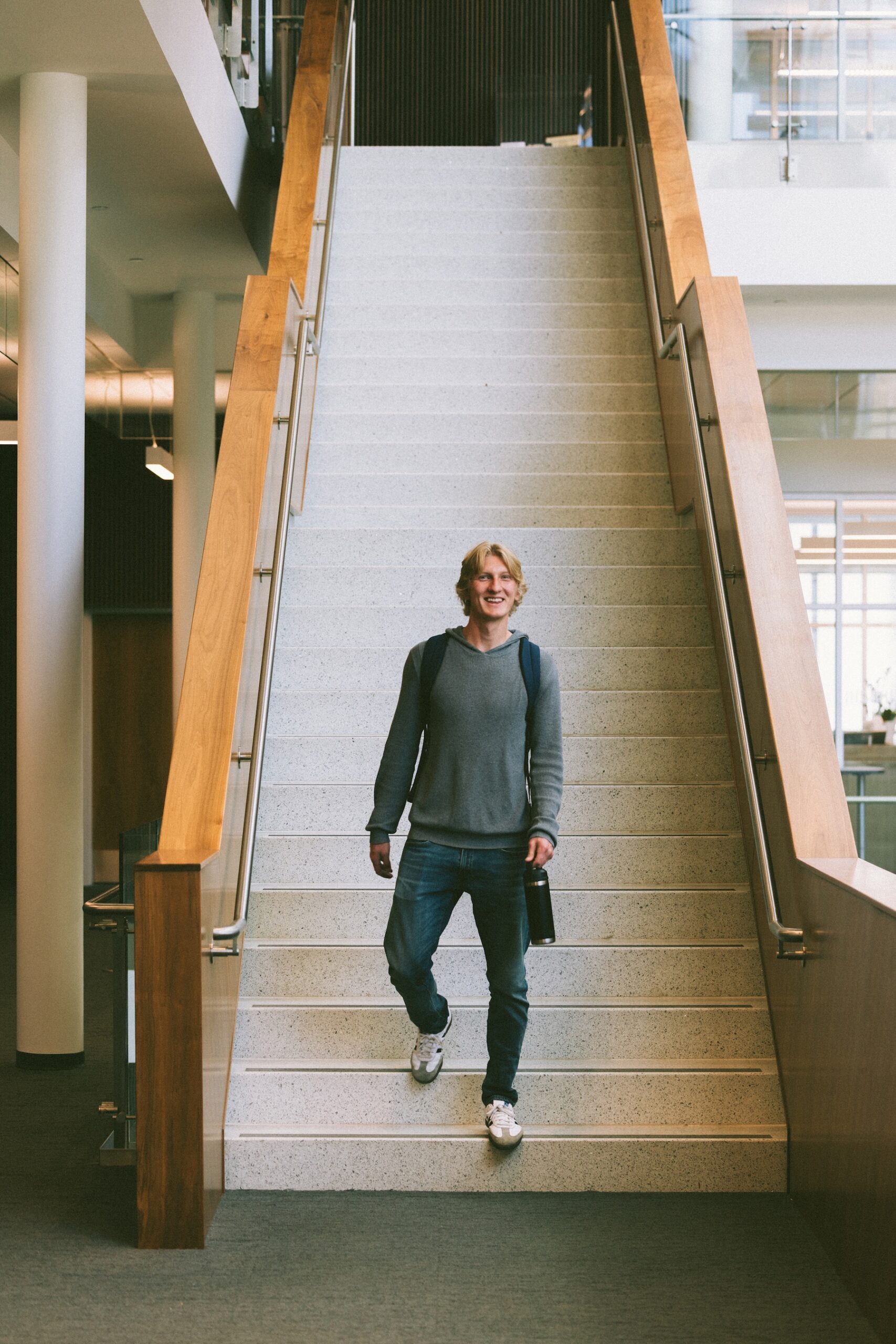 Butler student in the Lacy School of Business