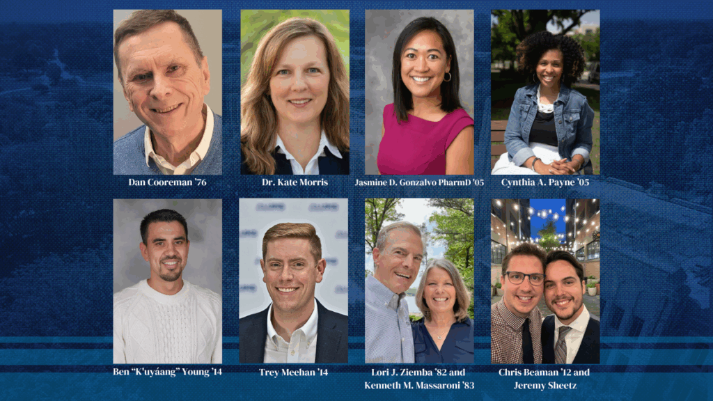 A collage of 2025 Alumni Award Honorees
